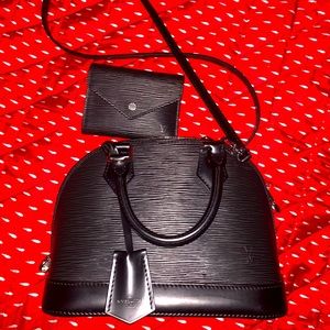 Louis Vuitton Alma bb and Victorine wallet